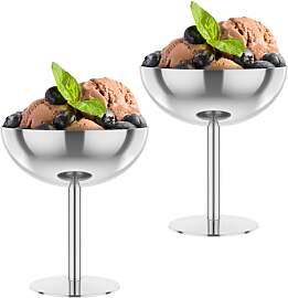 SUPPUIMNT 2 Stück Eiscreme Schalen, 200ml Mini