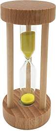 Supvox Holz Sanduhr 3 Minuten Timer Mit Gelbem