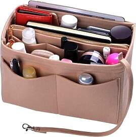 SUQ Filz Taschenorganizer für Frauen Handtasche,