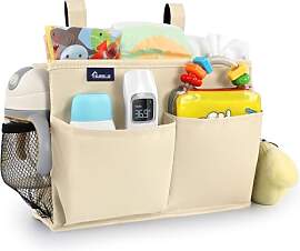 Surblue Bett-Aufbewahrungstasche zum Aufhängen,