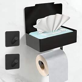 SURFOU Toilettenpapierhalter Ohne Bohren Mit