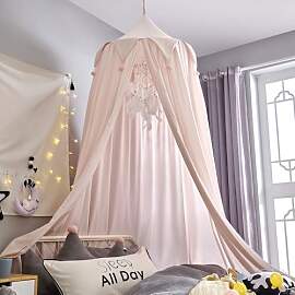 Surwin Baldachin Betthimmel Hell-Pink Madchen