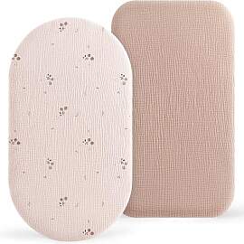 Susurration Musselin Stubenwagen Spannbettlaken