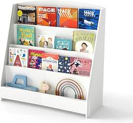 Suuiwau 4-stöckiges Kinderbücherregal aus Holz