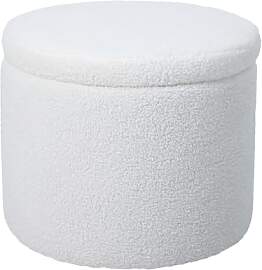 SVITA Amber Aufbewahrungsbox mit Deckel Hocker mit 