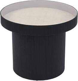 SVITA Miguel Beistelltisch mit Glas Coffeetable