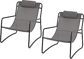 SVITA SVEIO 2er Set Outdoor Relaxsessel