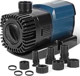 SWAWIS Teichpumpe mit Filter 11W 1800L/H