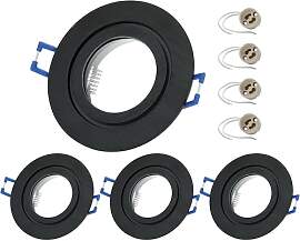 Sweet Led 4x Einbaurahmen Bad für Einbaustrahler