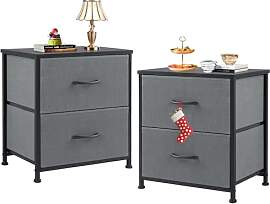 Sweetcrispy Nachttisch 2er Set, Nachttisch