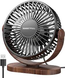 SWEETFULL USB Ventilator, Mini Ventilator Klein