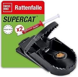 SWISSINNO Rattenfalle Schlagfalle SuperCat für