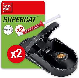 SWISSINNO Rattenfalle Schlagfalle SuperCat für