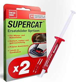 SWISSINNO SuperCat Ersatz-Köder-Spritzen mit