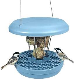 SWISSINNO Vogelfutterhaus zum Aufhängen –