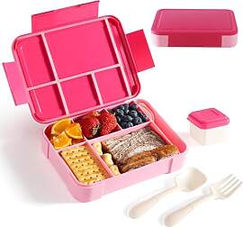 Swkien Brotdose Kinder mit Fächern - 1300ml