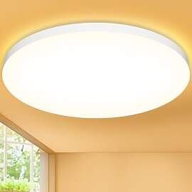 Swoieltr Deckenleuchte LED Deckenlampe Flach