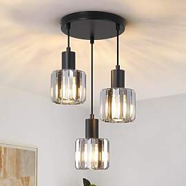 SXHZLY Modern Kristall Pendelleuchte Esstisch