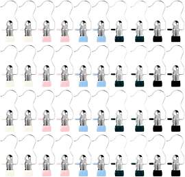 Sxutop 40 Stück Reisen Stiefelaufhänger Tragbare 