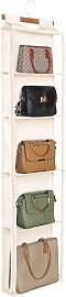 Syeeiex Staubdicht hängende Handtaschen Organizer 