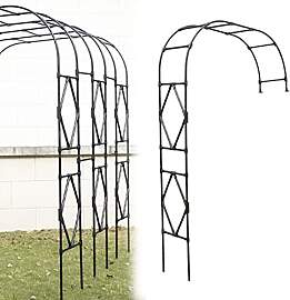 SYLJ Metall Rosenbogen Halbbogen 120, 150, 180,