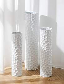 Sziqiqi Bodenvase Groß Weiß Hohe: Extra Große