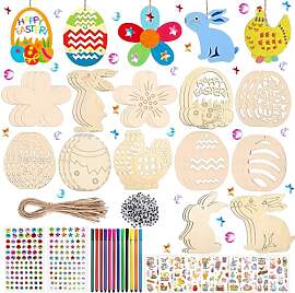 SZ Lucky Sheeps 324Pcs Ostern Basteln Kinder,