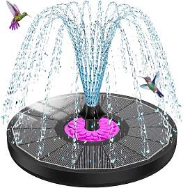 SZMP Solar Springbrunnen 3.5W, Glas Solar