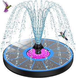 SZMP Solar Springbrunnen 3.5W, Glas Solar