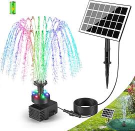 SZMP Solar Springbrunnen für außen 2025