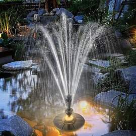 SZMP Springbrunnen für Gartenteiche 2026 6W LED