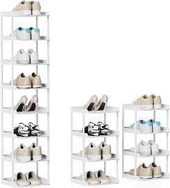 SZSHYNJ 8 Ebenen Schuhregal Schmal und Hoch,
