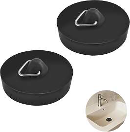 SZWLJ 2 Stück 4,5cm Schwarze Universelle