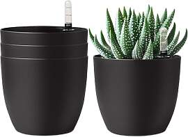 T4U 15cm Selbstwässernder Blumentopf mit