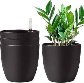 T4U 22cm Selbstwässernder Blumentopf mit