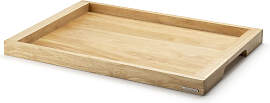 Tablett CONTINENTA, braun (holzfarben), B:40cm