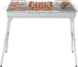 TactFire Holzkohlegrill, Camping Grill,Klappgrill