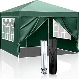TactFire Pavillon 3x3 m,Faltpavillon,Wasserdicht