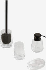 Tägliches Badezimmerset Transparent - Sklum