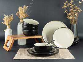Tafelservice MY HOME "Teller Set, modernes
