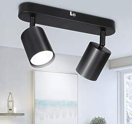 TaFiCo Deckenstrahler LED 2 Flammig - Deckenlampe