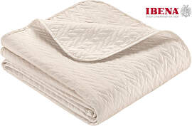 Tagesdecke IBENA "Sonio", beige, B:220cm 