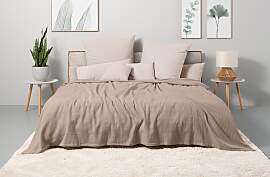 Tagesdecke OTTO HOME "Mira", taupe,