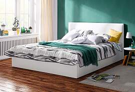 Tagesdecke, weiß, B:155cm L:225cm, Polyester,