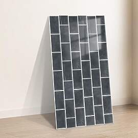 Takezuaa 40 Stück Mosaik Küchen Fliesenaufkleber 