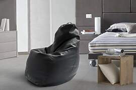 Talamo Italia - Annachiara-Pouf, Sitzsack-Pouf,