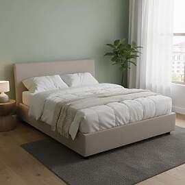 Talamo Italia - Bonella Doppelbett, Bettkasten mit 