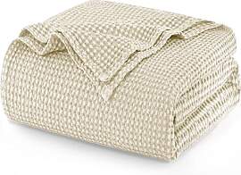 Talasily 100% Baumwolle Tagesdecke Premium Decke