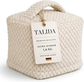 TALIDA Türstopper sack 1,6KG Waffel-Stoff | mit