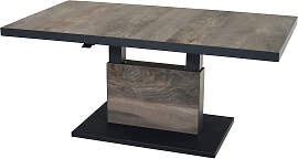 Talina Lift-Tisch 160cm x 90cm, wash-grey Gestell